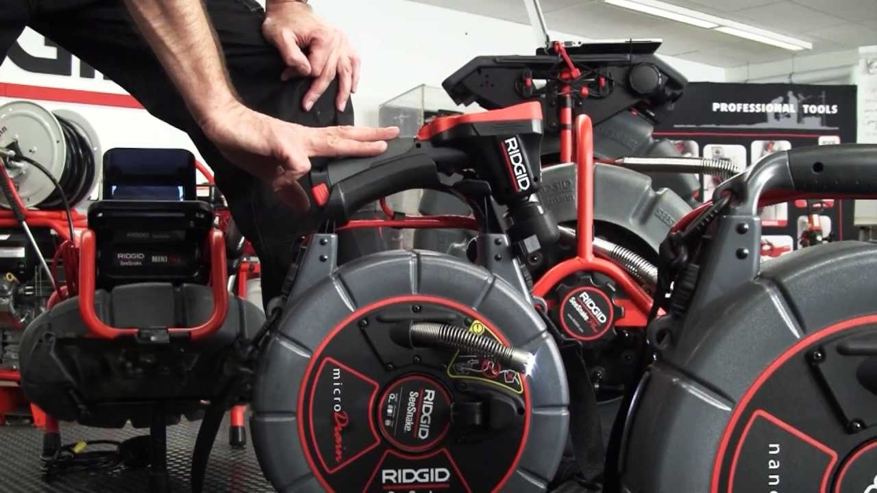 Sewer inspection background